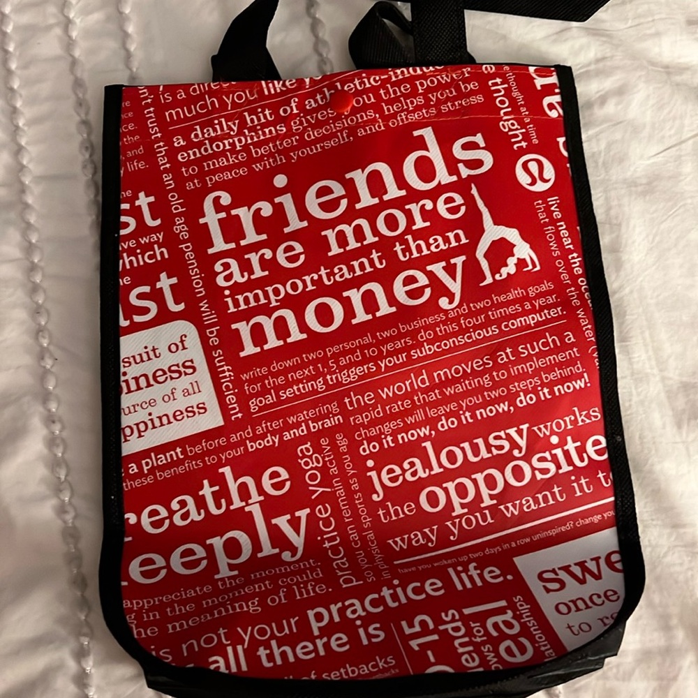 Lululemon tote bags